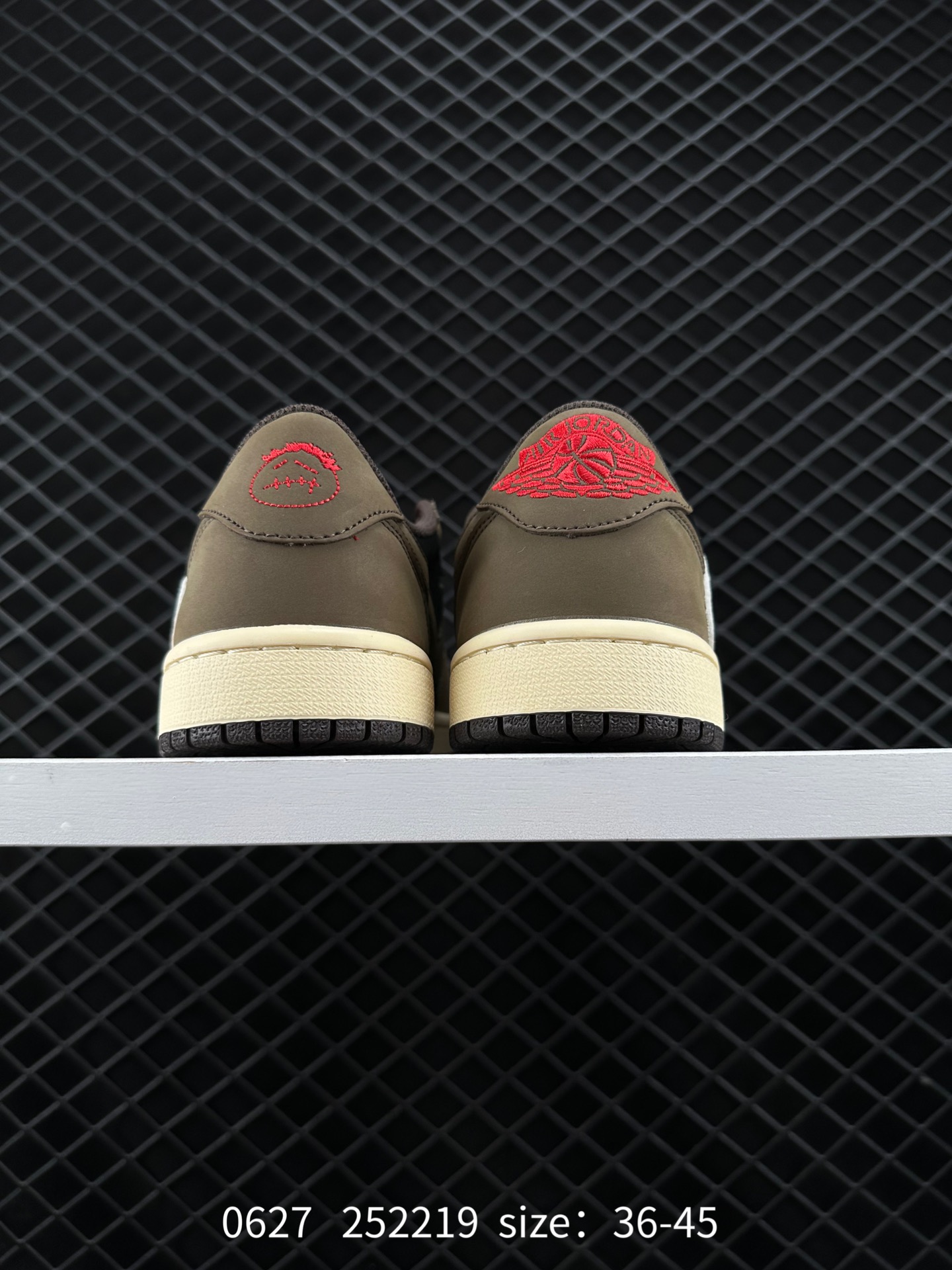 Fragment Design x Travis Scott x Nike Air Jordan 1 Low OG SP”Military Blue”